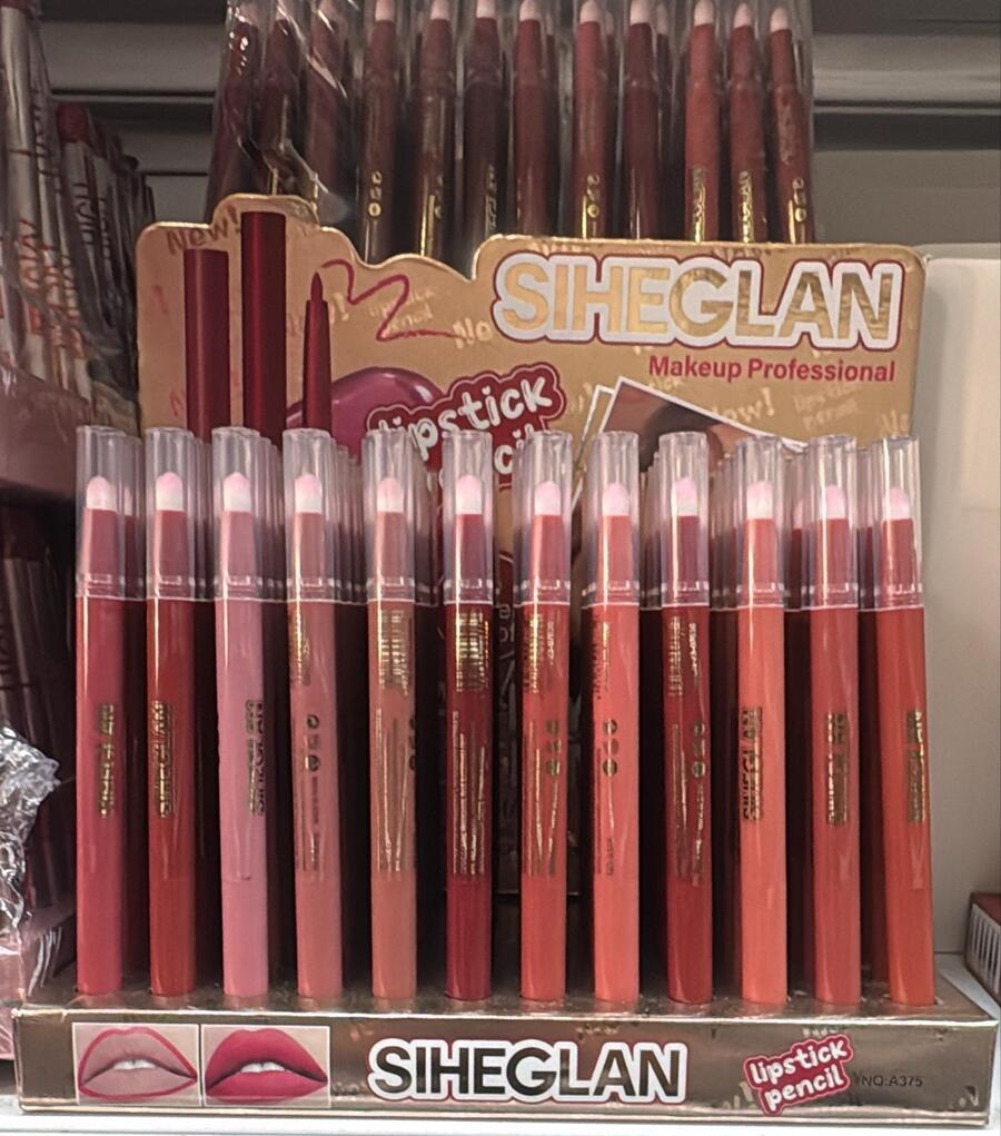 SIHEGLAN LIPSTICK PENCIL + SFUMINO (Conf. da 72 pezzi)