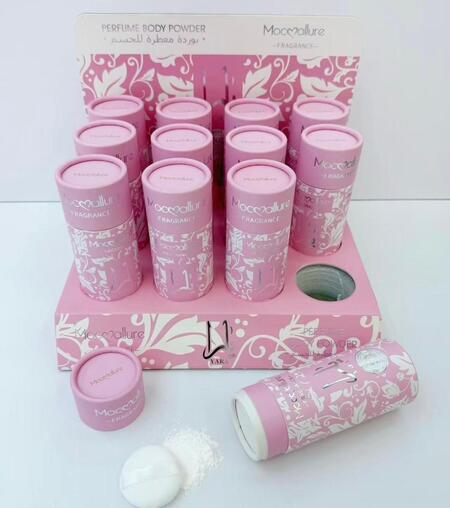 MOCMALLURE TALCO CON GLITTER + SPUGNA (Dupe Yara) (Conf. da 12 pezzi)