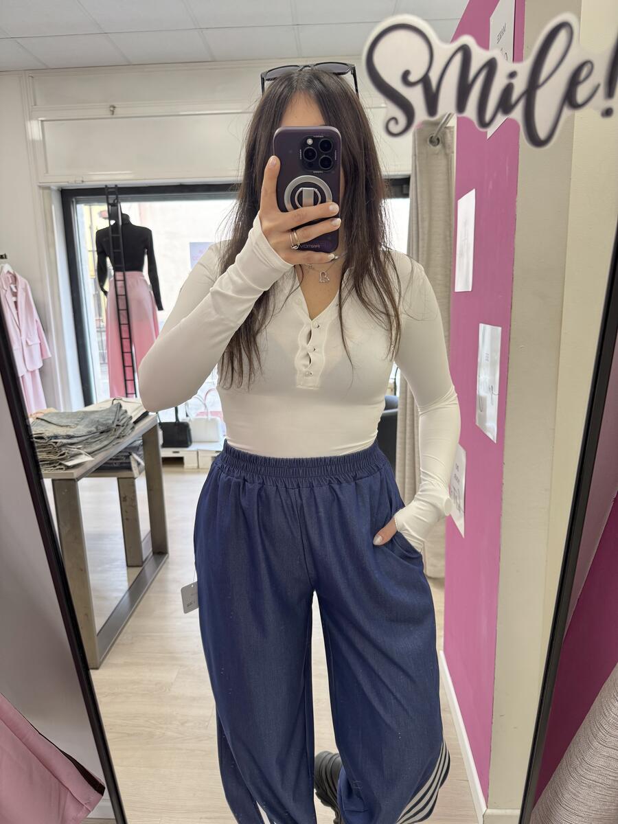 NOVITÀ Panta baggy effetto denim