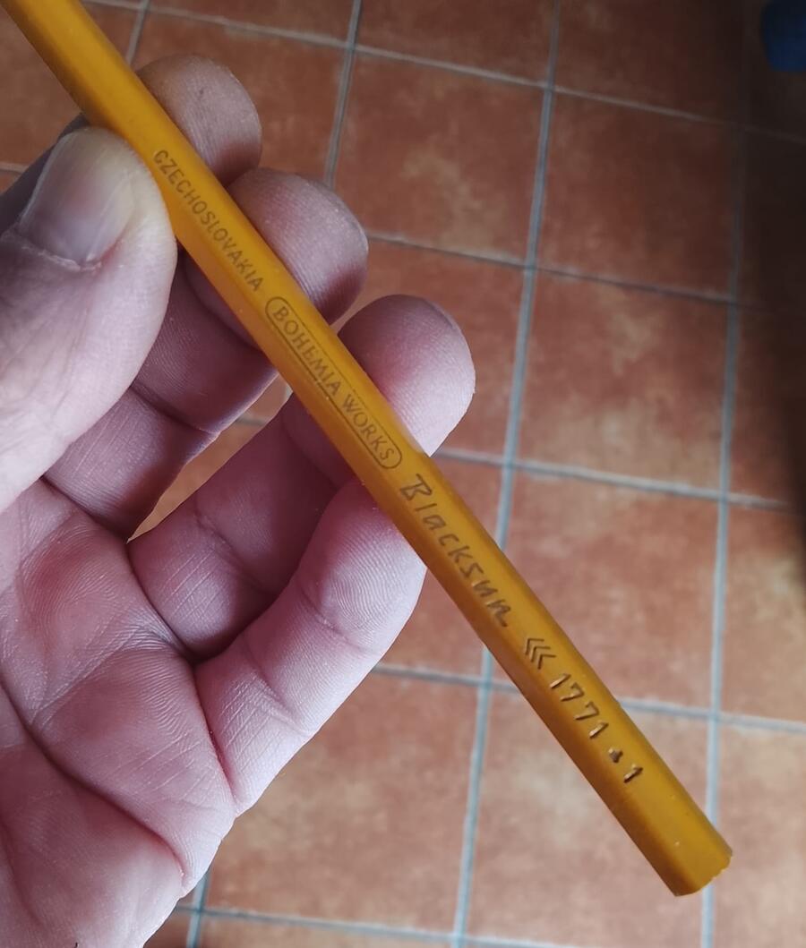 Set 24 Matite Vintage Bohemia Works Blacksun 1771 HB  