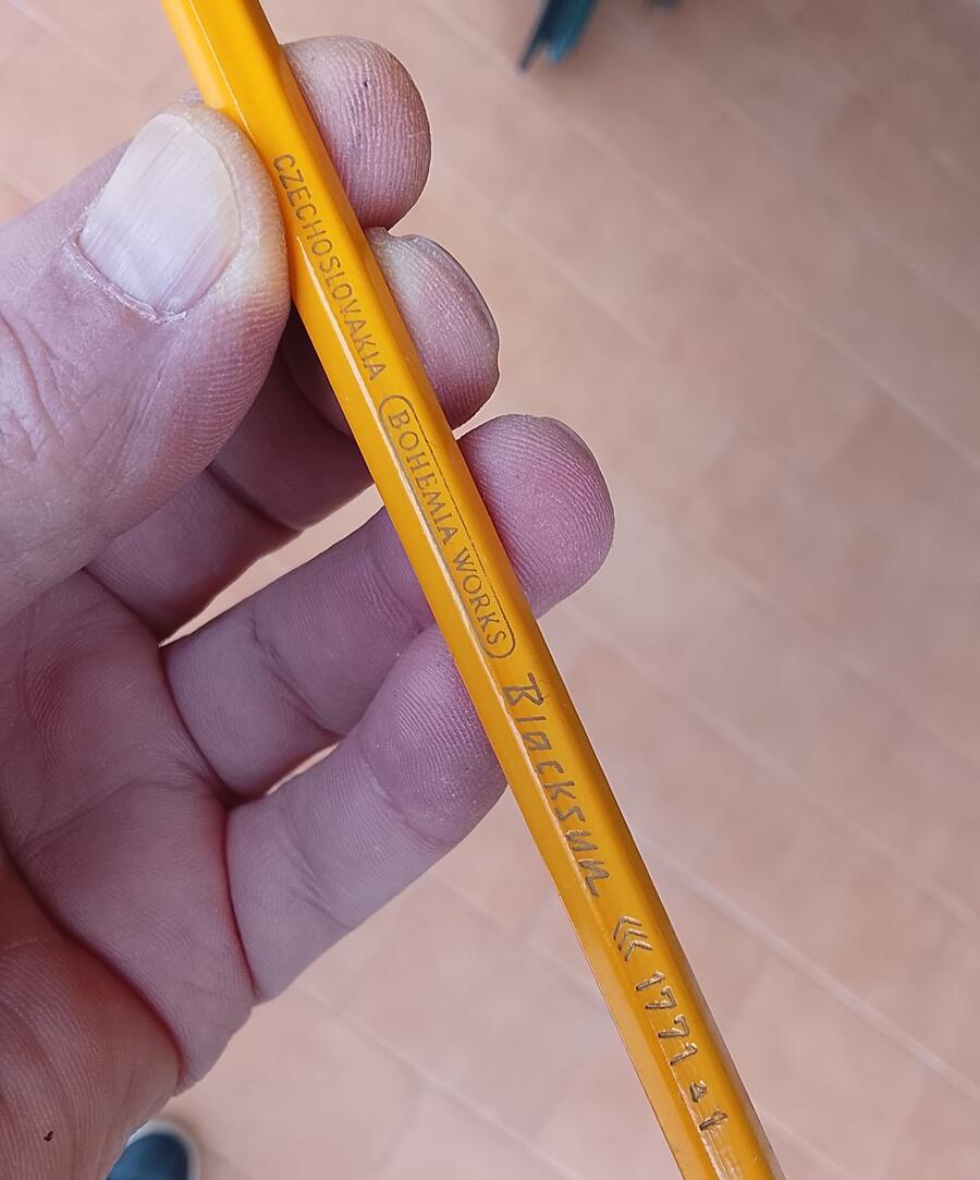 Set 24 Matite Vintage Bohemia Works Blacksun 1771 HB  