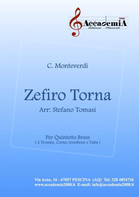 ZEFIRO TORNA (Quintetto di Ottoni) - Stefano Tomasi / Claudio Monteverdi
