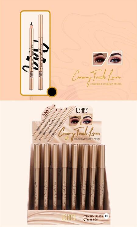 USHAS CREAMY TOUCH LINER EYELINER & EYEBROW PENCIL (Conf. da 48 pezzi)