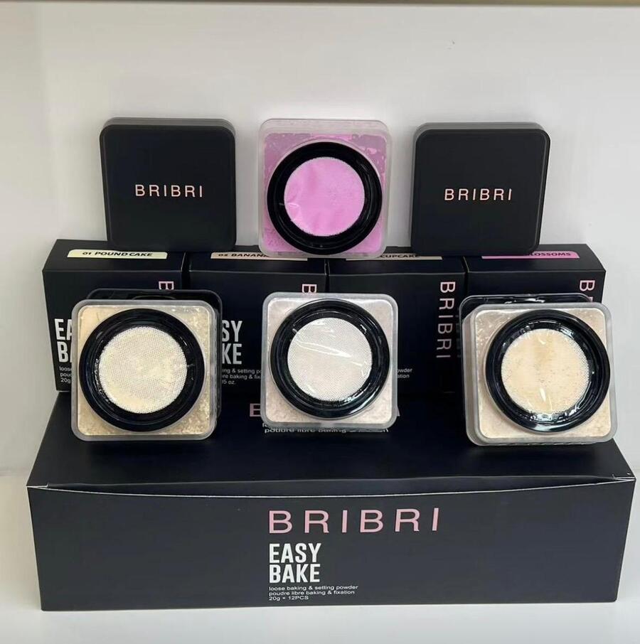 BRI BRI EASY BAKE LOOSE BAKING & SETTING POWDER (Dupe Huda Beauty) (Conf. da 12 pezzi)