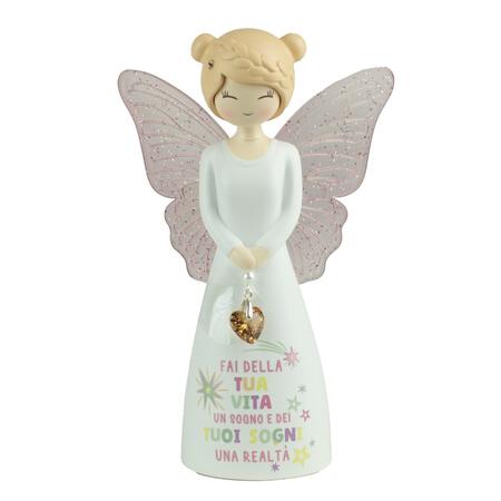 Enesco - Figurina Angelo “Tua Vita Tuoi Sogni” – Butterfly Dreamers 12,5 cm