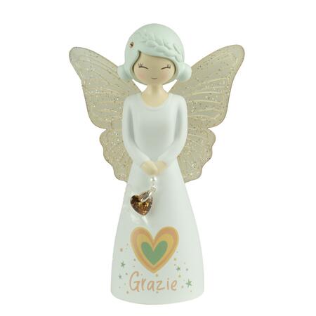 Enesco - Figurina Angelo “Grazie” – Butterfly Dreamers 12,5 cm