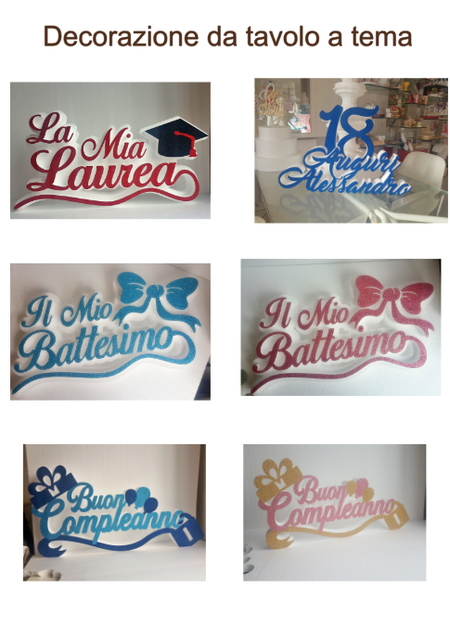 centrotavola sagomati