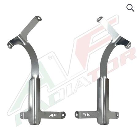 PROTEZIONE TELAIO UNIVERSALE AF IN ACCIAIO KIT 2 PEZZI 