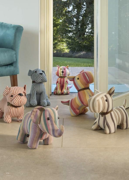 Tognana -    Fermaporta Urban Pets in Tessuto – 6 Modelli in Stoffa Colorata