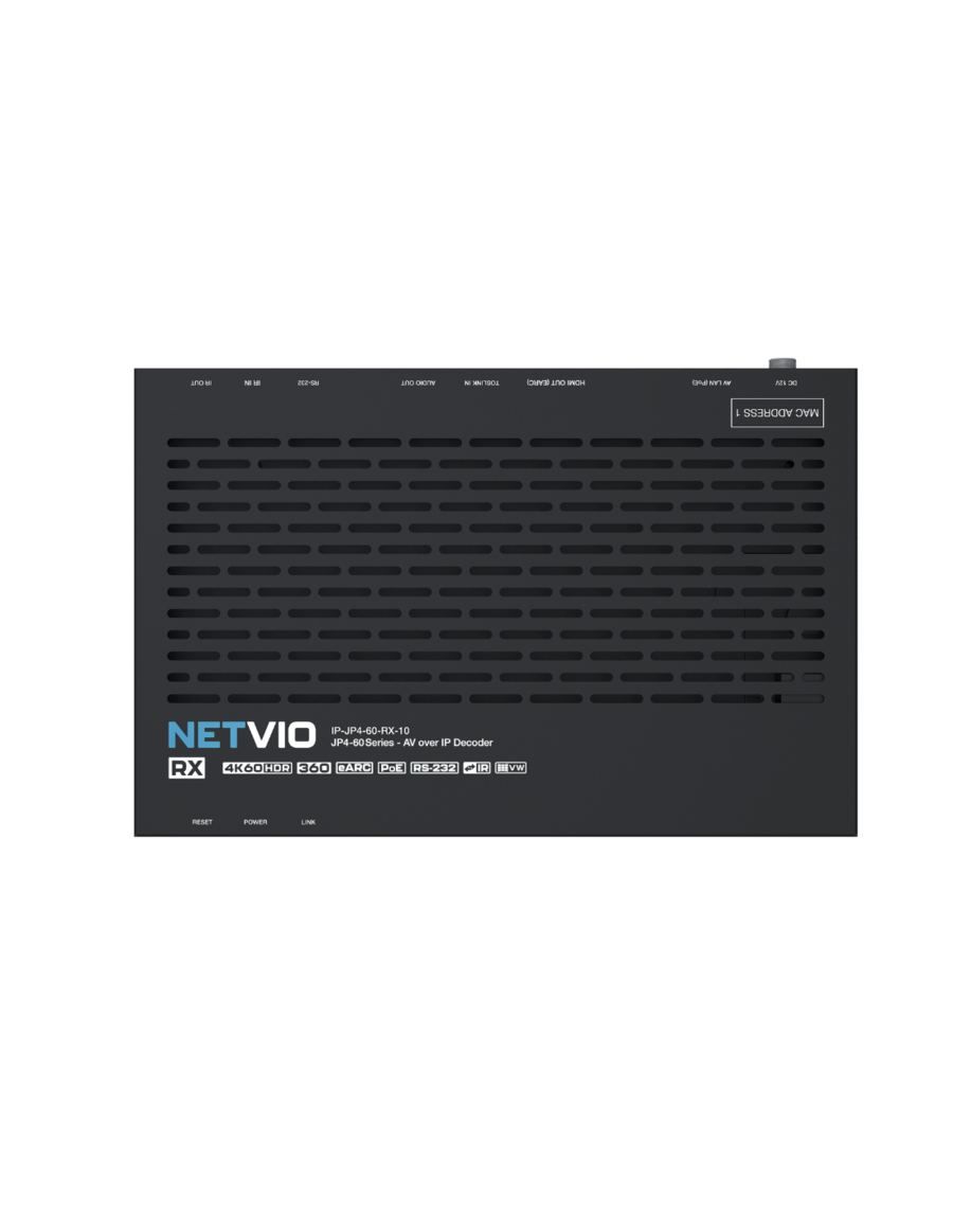 Netvio IP-JP4-60-RX-10