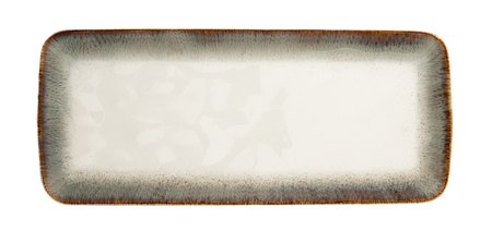 Easy Life - Piatto rettangolare in Porcellana 36x16 cm – Collezione Nuances Brown