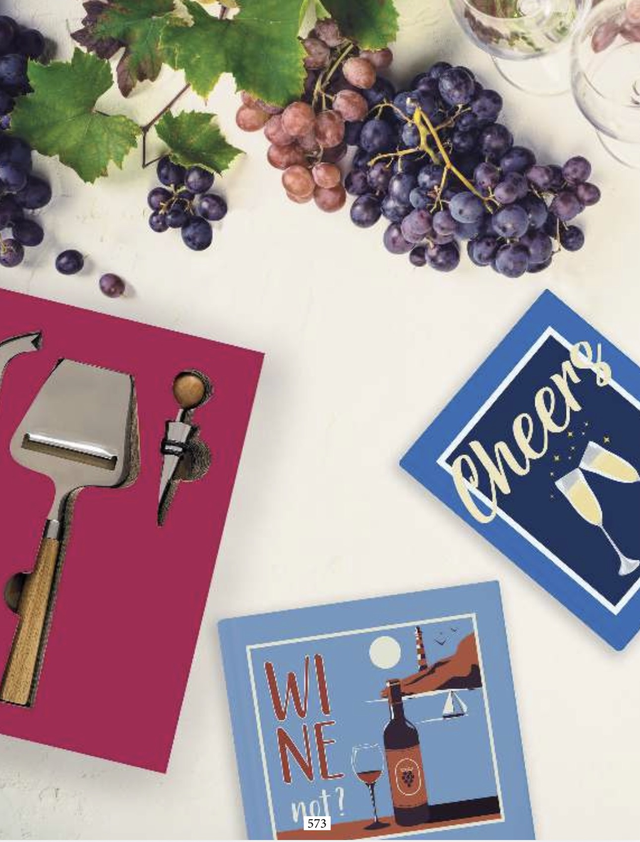 Easy Life - Set Vino Gift Novels – Cofanetto Libro con Cavatappi e Tappo Vino