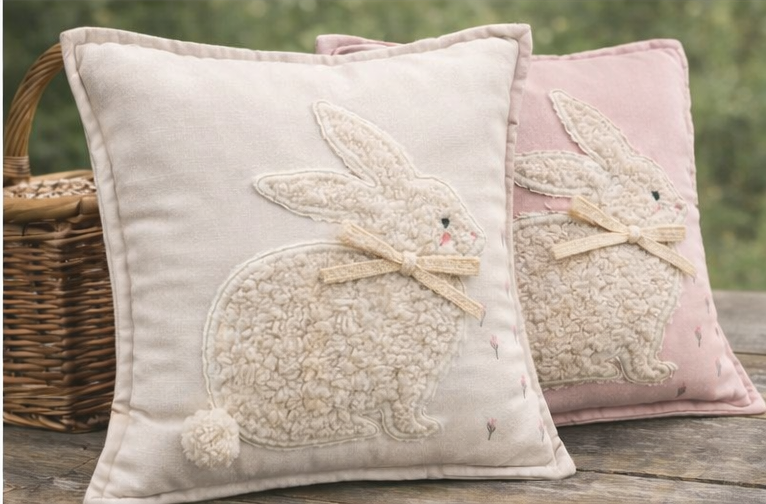 Clodette - Cuscino Rosa con anima Little Joy 45×45 cm