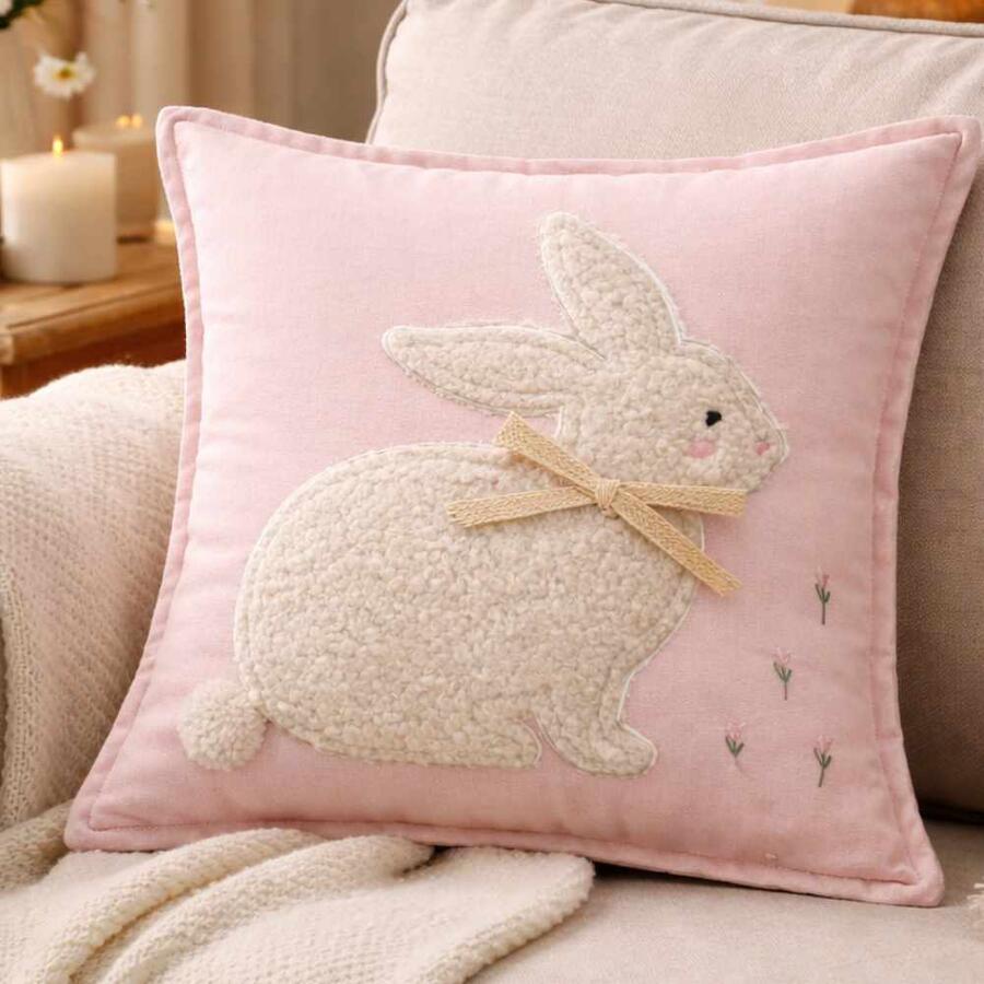 Clodette - Cuscino Rosa con anima Little Joy 45×45 cm