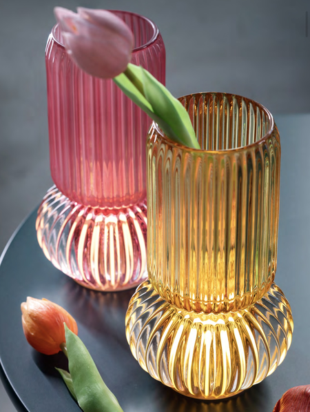 Henriette - Vasi con luci led Luminiscence - Vari colori