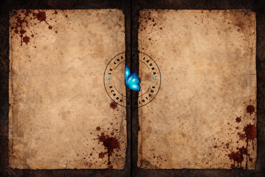 🩸 MIDNIGHT CHRONICLES Kit Digitale Junk Journal – Atmosfere Gotiche e Vampiri