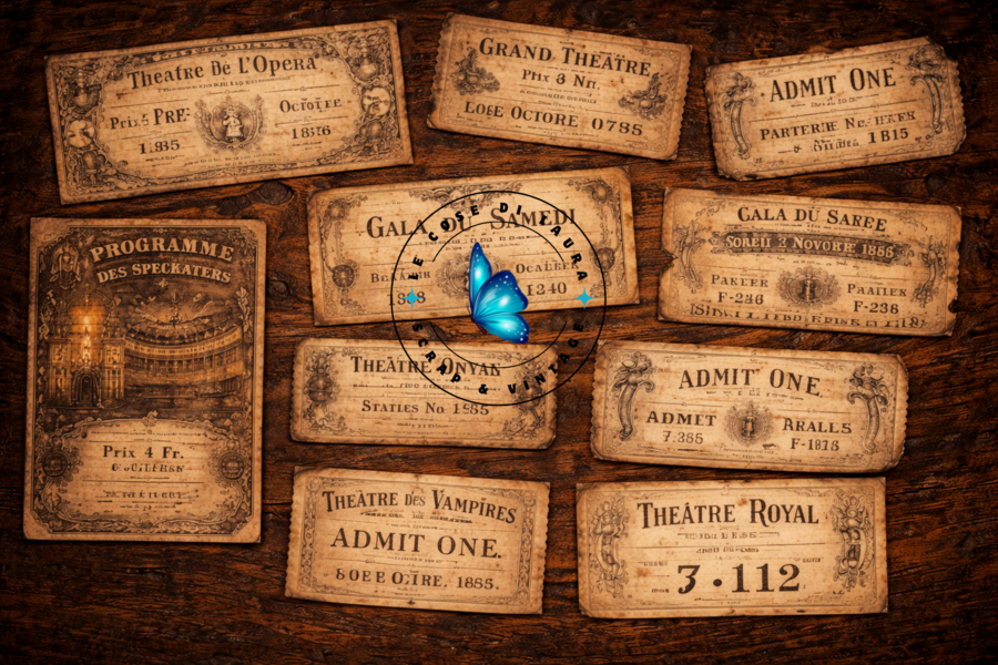 🩸 MIDNIGHT CHRONICLES Kit Digitale Junk Journal – Atmosfere Gotiche e Vampiri