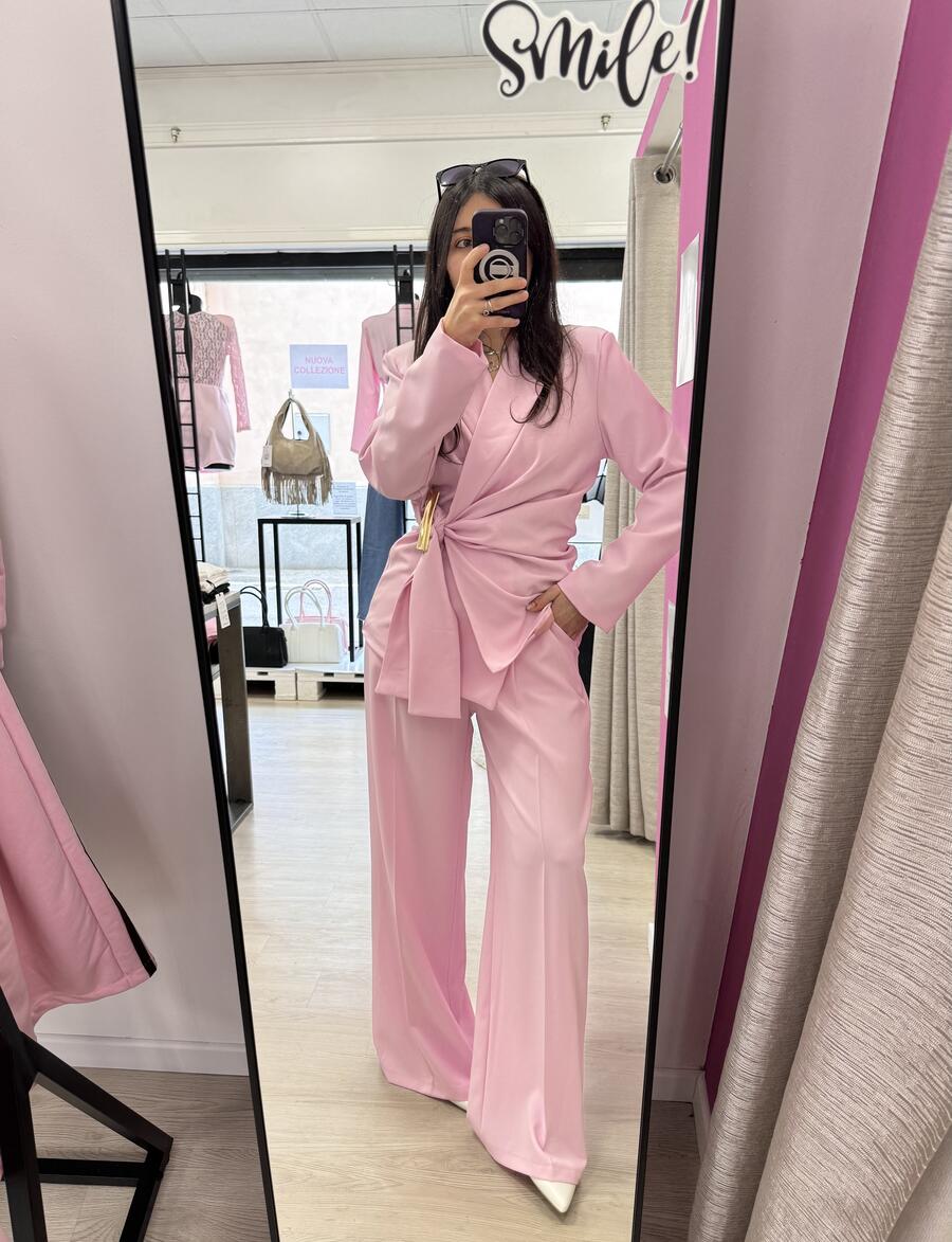 NOVITÀ Completo giacca dettaglio oro & pantalone palazzo