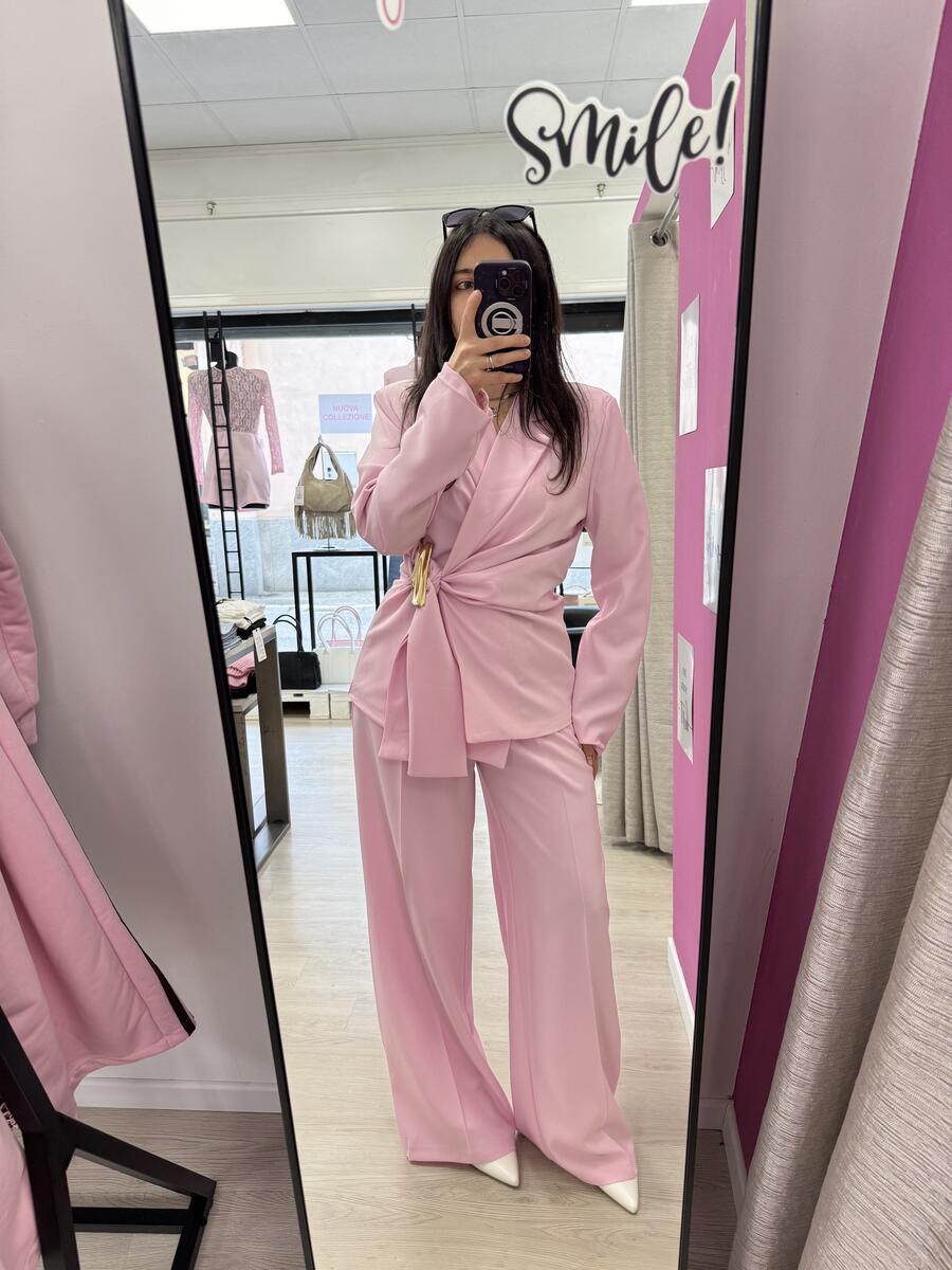 NOVITÀ Completo giacca dettaglio oro & pantalone palazzo