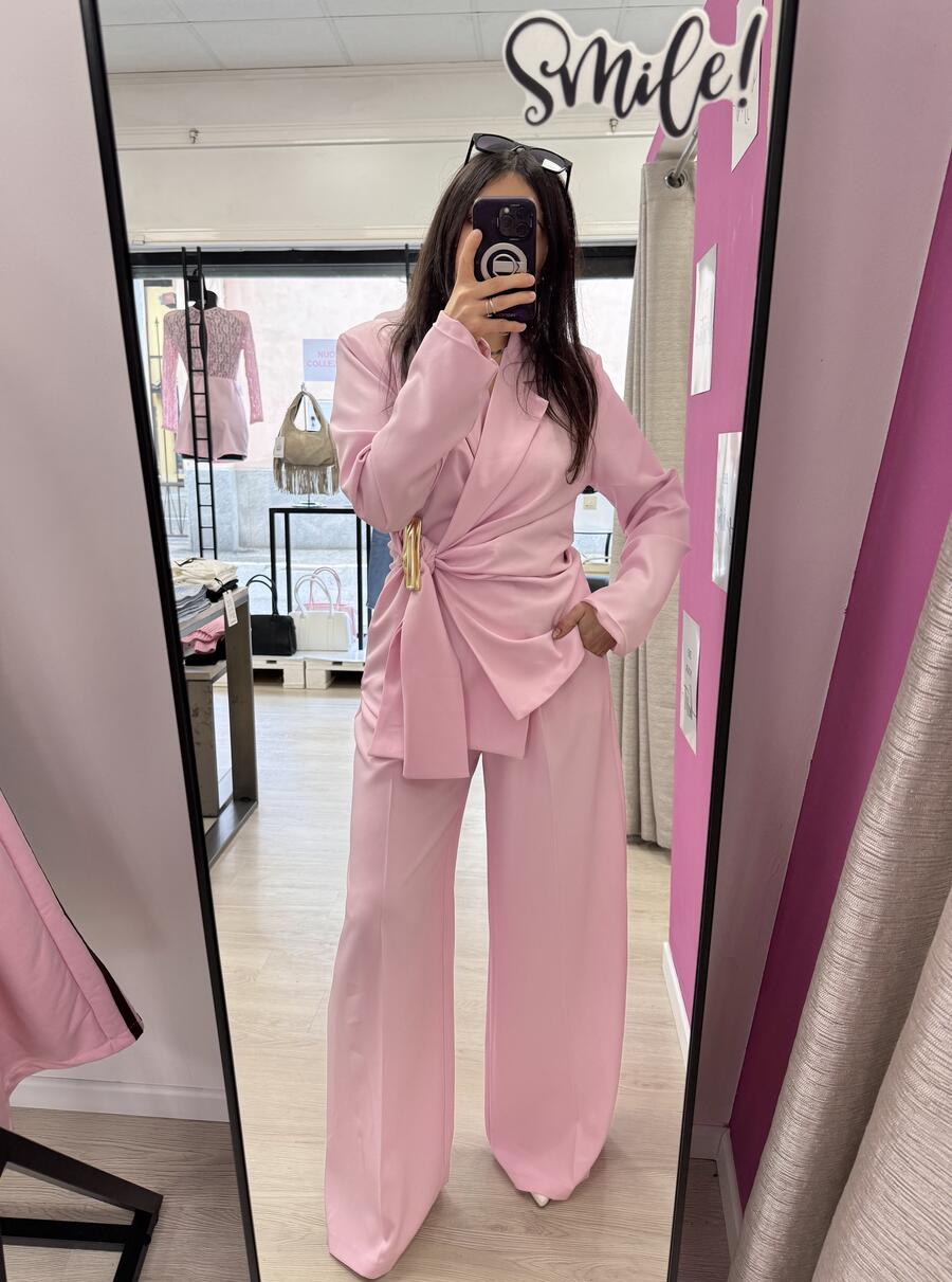 NOVITÀ Completo giacca dettaglio oro & pantalone palazzo