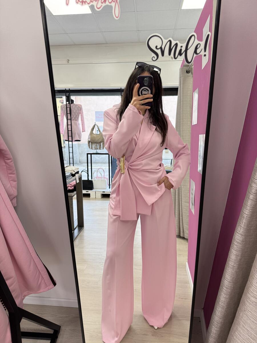 NOVITÀ Completo giacca dettaglio oro & pantalone palazzo