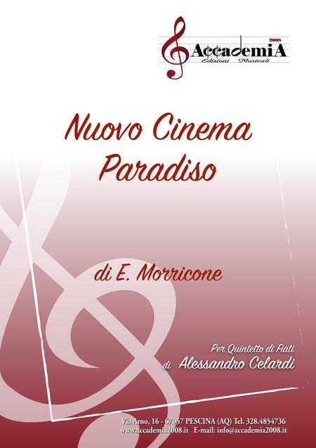 NUOVO CINEMA PARADISO (Quintetto di Fiati) - Alessandro Celardi / Ennio Morricone