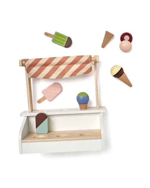Set di gioco con banco del gelato.