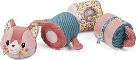 Rotolo musicale gatto Jeanne - giocattolo interattivo per bambini coi suoni
