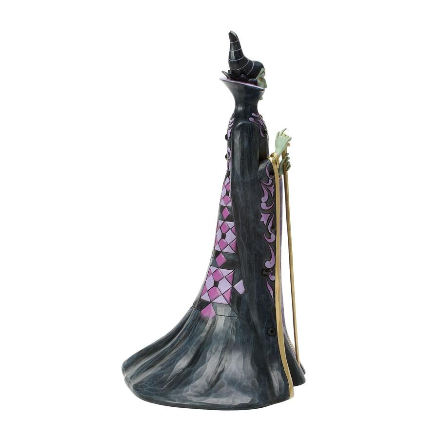 Enesco - Malefica Deluxe Jim Shore – Statua Disney Traditions in Resina Dipinta a Mano