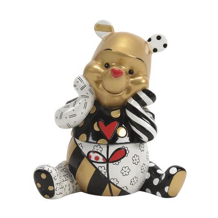 Enesco - Winnie the Pooh Midas Recolor – Scultura Disney by Britto in Edizione Limitata