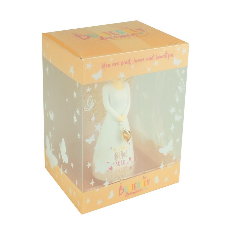Figurina Angelo “Si Vede Bene Solo Col Cuore” – Butterfly Dreamers | 12,5 cm