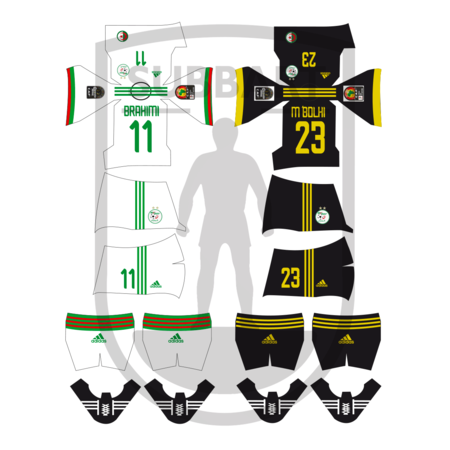 DECALS ALGERIA COPPA D'AFRICA