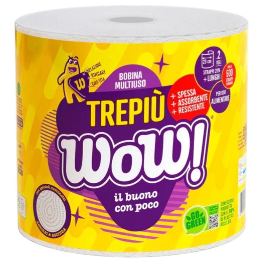 WOW BOBINA TREPIU' 2 VELI (Confezione da 6 pezzi) 