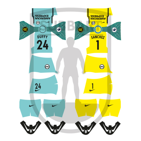 DECALS BRIGHTON AWAY 2021/22