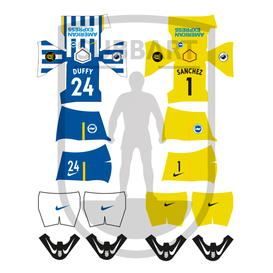 DECALS BRIGHTON HOME 2021/22