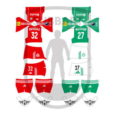 DECALS NEW CASTLE AWAY 2025/26