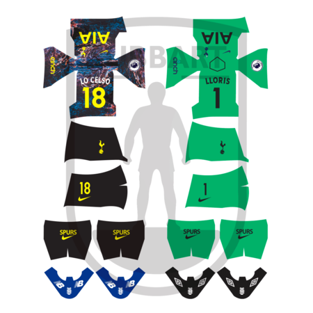 DECALS TOTTENHAM AWAY 2021/22