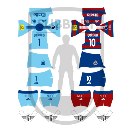 DECALS NEW CASTLE AWAY 2024/25