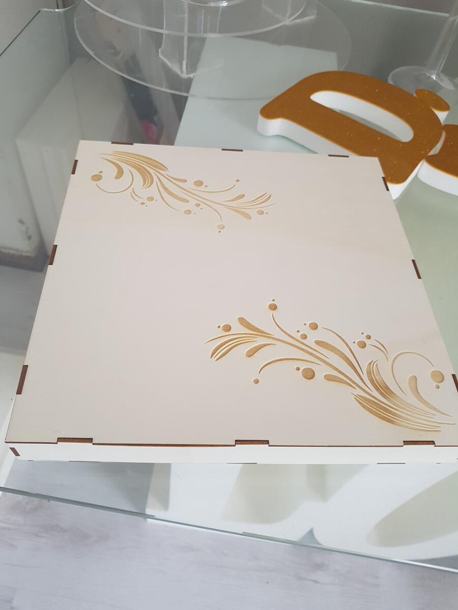 Orologio Calendario perpetuo 23cm legno+ cofanetto