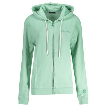 NORTH SAILS Felpa donna con zip verde