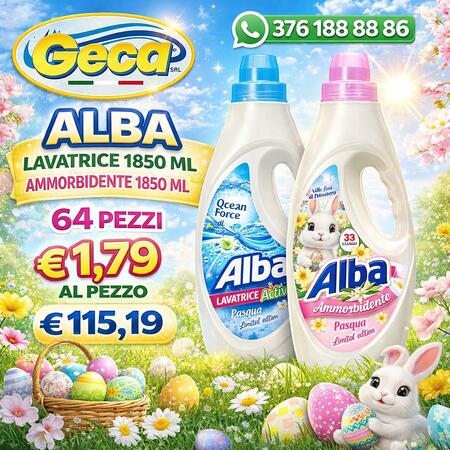 BOX ALBA EDIZIONE PASQUA 64 PEZZI 
