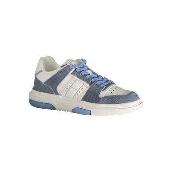 TOMMY HILFIGER Scarpe Sneakers Donna Azzurre con Dettagli a Contrasto  EN0EN02578C15
