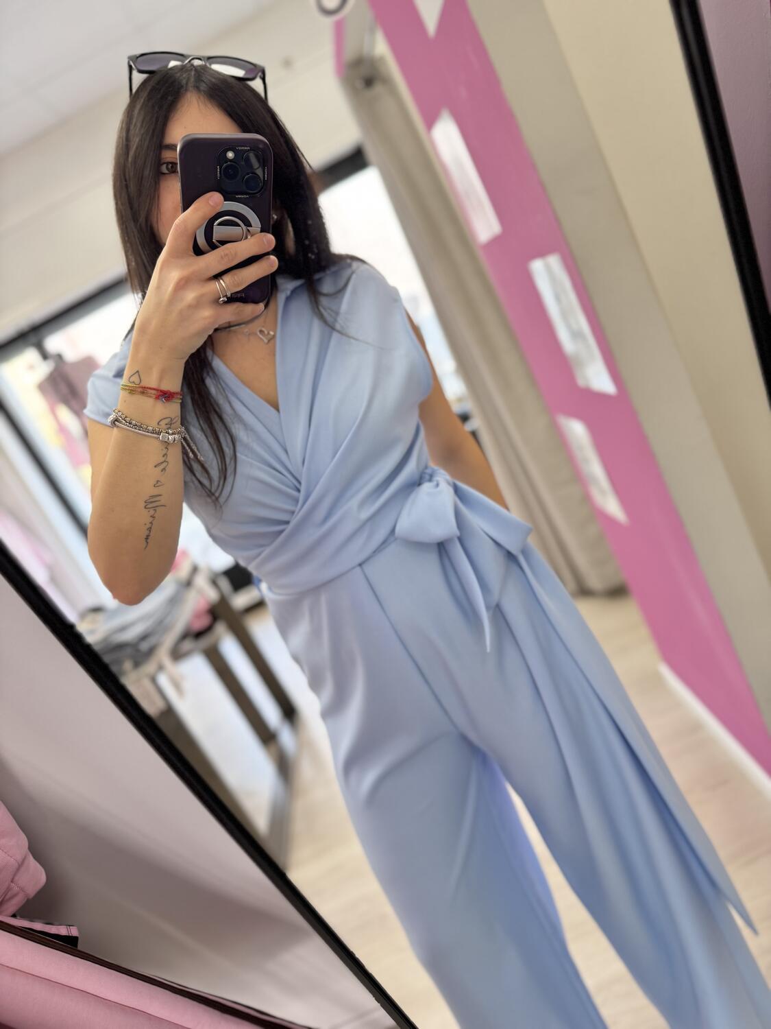 NOVITÀ Jumpsuit smanicata con cintura