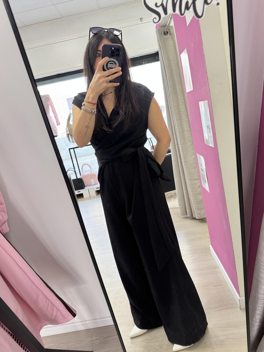 NOVITÀ Jumpsuit smanicata con cintura