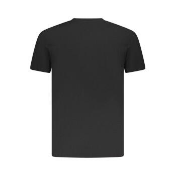 Cavalli Class T-Shirt Maniche Corte Uomo Nera Stampa Logo Taglia L