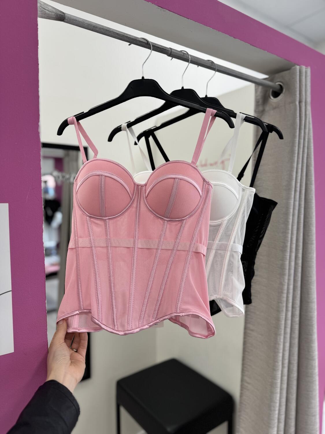 NOVITÀ Corsetto velato 3 colori