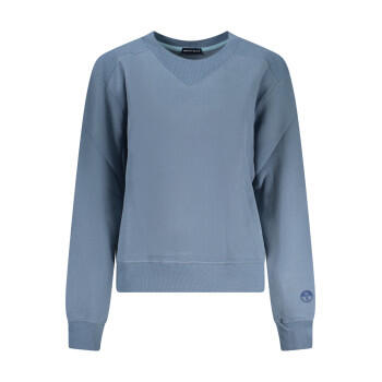 North Sails Felpa Maniche Lunghe Donna Blu Ricamo Taglia L