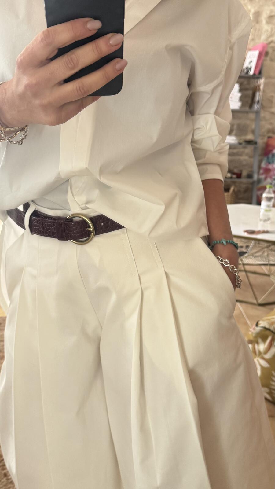 Gonna pantalone Diana White