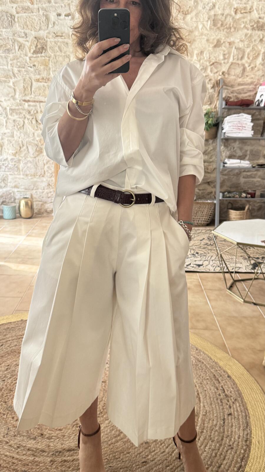 Gonna pantalone Diana White