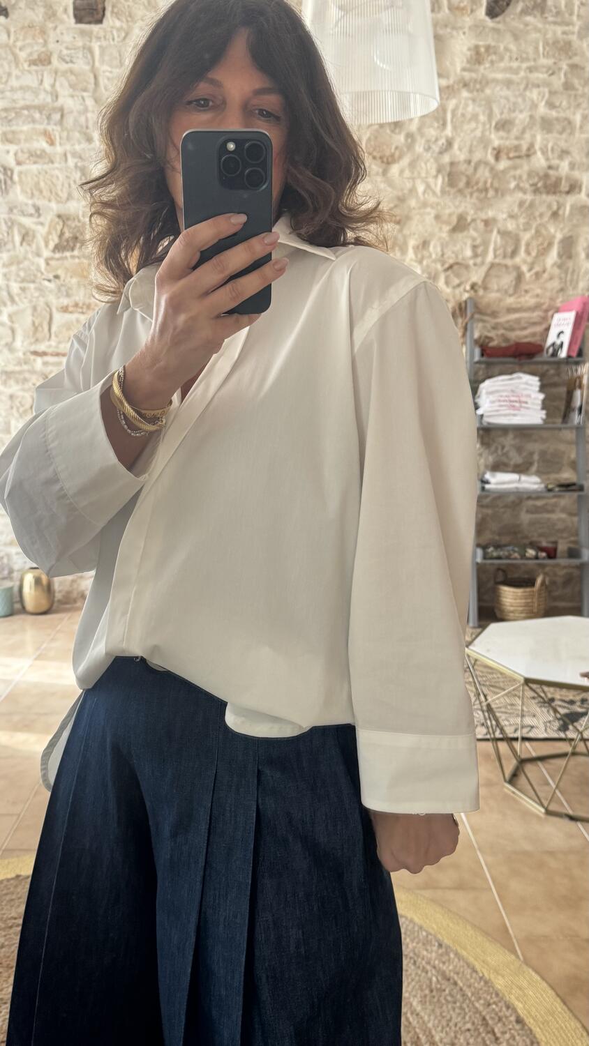 Camicia oversize White